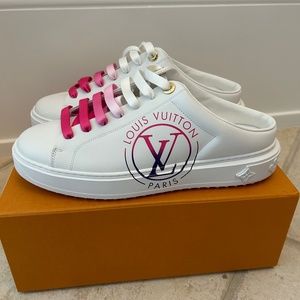 Louis Vuitton Time Out Open-back Sneaker Pink 1AA1CJ